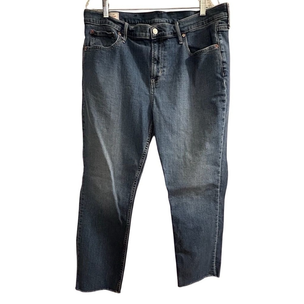 Gap Women's Slim Mid Rise Jeans Size 34 Blue Medium Wash Denim